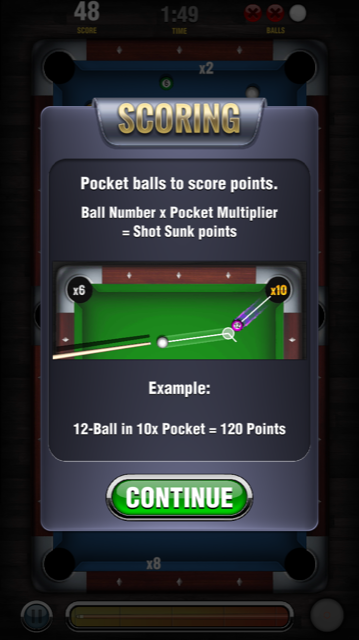 Pool Payday Trick Shot Rules